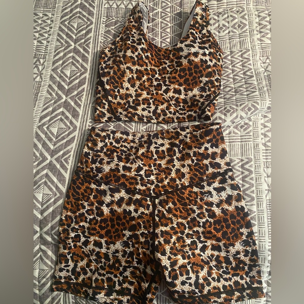 Sports Bra & Matching Shorts